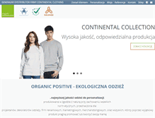 Tablet Screenshot of organicpositive.com